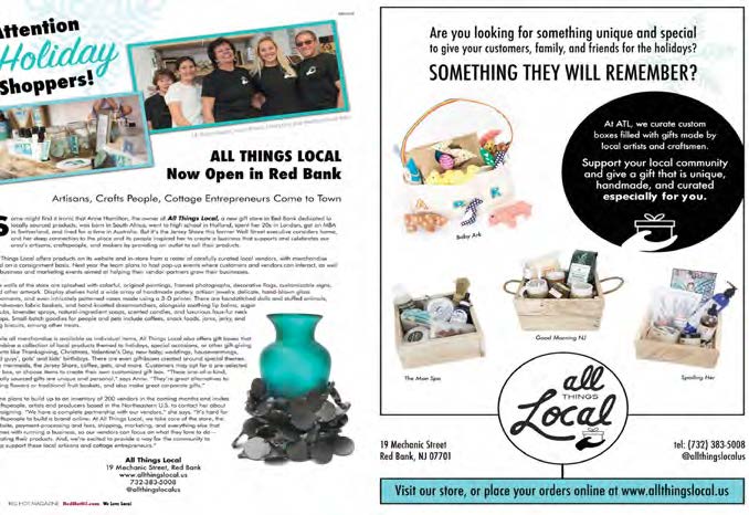 Advertorial All Things Local, realizat de Behance și publicat în Red Hot Magazine