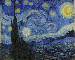 Noapte înstelată (1889) - Vincent Van Gogh
