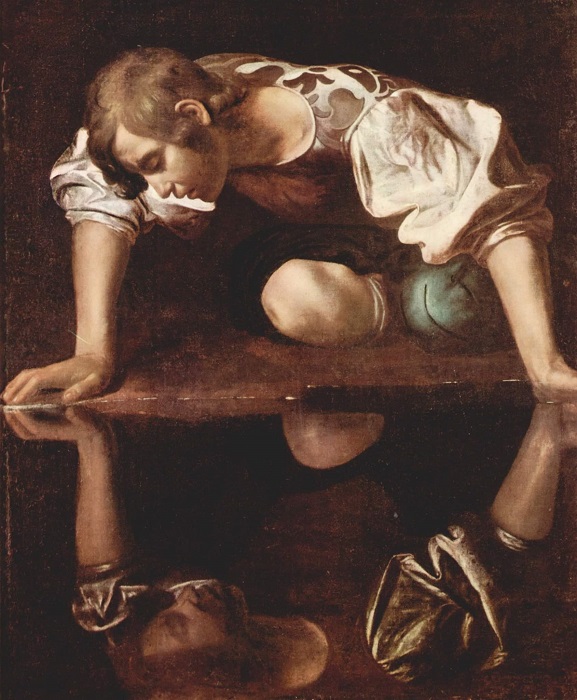 Narcis (1599), Caravaggio