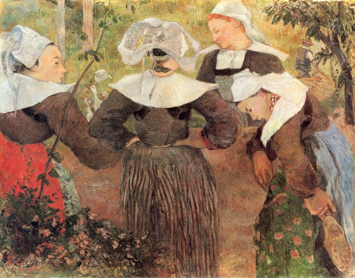 Patru femei bretone (1886), Paul Gauguin
