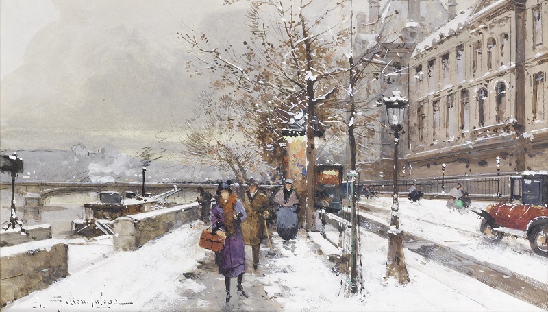Quai d'Orsay (1900) - Eugène Galien Laloue