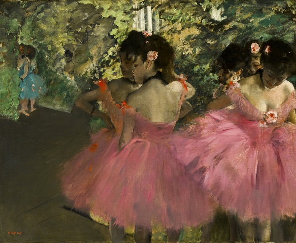 Balerine în roz (1884) - Edgar Degas