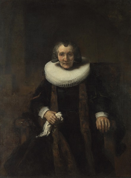 Margareta de Geer - Rembrandt (1661)
