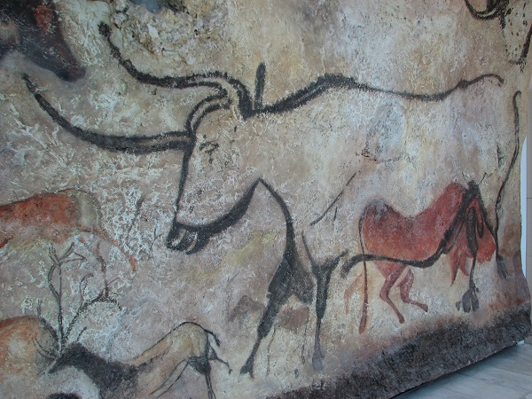 Pictură rupestră din peștera Lascaux, Franța
