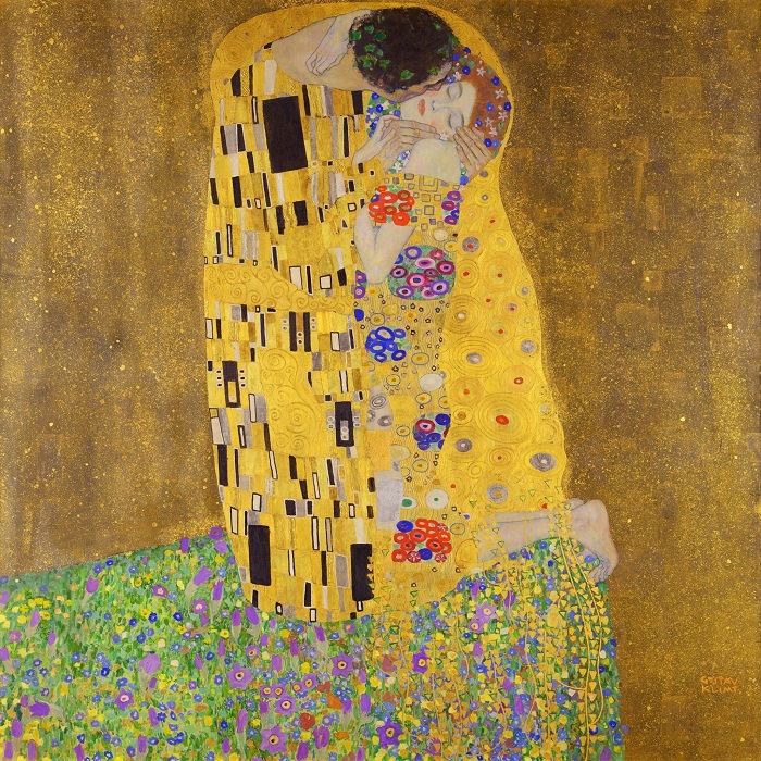 Sărutul - Gustav Klimt (1908)