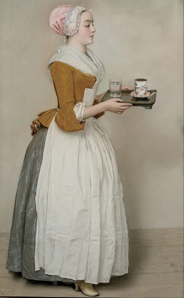 Fata cu ciocolată (1745) - Jean Etienne Liotard
