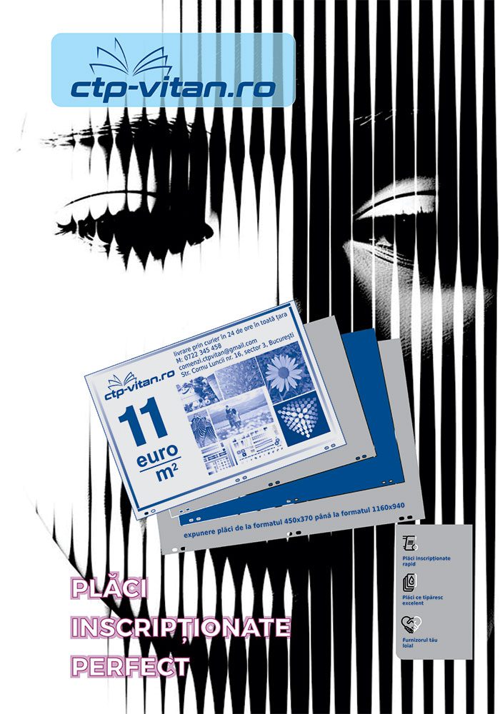 CTP Vitan - inscriptionare placi tipografice